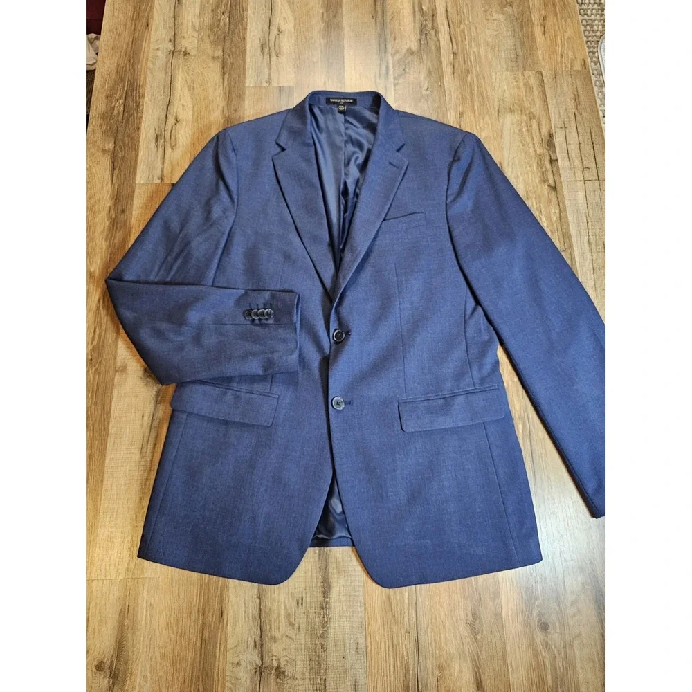 Banana Republic Men's Navy Blue Sport Coat Blazer
